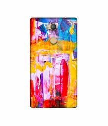 Amazon Brand - Solimo Designer Multicolor Canvas Paint 3D Printed Hard Back Case Mobile Cover for Sony Xperia L2