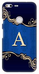 Amazon Brand - Solimo Designer Blue Pattern Alphabet-A 3D Printed Hard Back Case Mobile Cover for Google Pixel XL