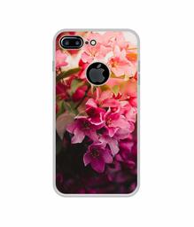 Amazon Brand - Solimo Designer Blossom Weather UV Printed Soft Back Case Mobile Cover for Apple iPhone 7 Plus (Logo Cut)