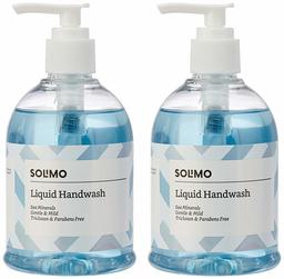 Amazon Brand - Solimo Handwash Liquid, Sea Minerals - 250 ml (Pack of 2)