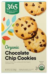 365 Everyday Value, Organic Chocolate Chip Cookies, 12 oz