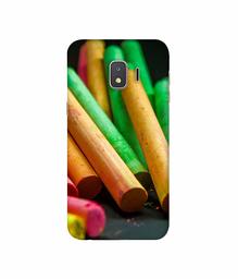 Amazon Brand - Solimo Designer Multicolor WaxColor 3D Printed Hard Back Case Mobile Cover for Samsung Galaxy J2 Core