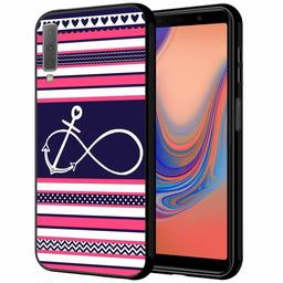 Amazon Brand - Solimo Designer Pattern Printed Hard Back Case Mobile Cover for Samsung Galaxy A7 (2018) (D1229)