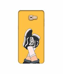 Amazon Brand - Solimo Designer Boy Shoes Pattern 3D Printed Hard Back Case Mobile Cover for Samsung Galaxy C9 Pro