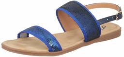 Flavia Women's Blue Fashion Sandals-9 UK (41 EU) (10 US) (FL/235/BLU)