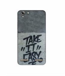 Amazon Brand - Solimo Designer Take It Easy 3D Printed Hard Back Case Mobile Cover for Lenovo Vibe K5 Plus