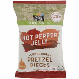 365 EVERYDAY VALUE Organic Hot Pepper Jelly Pretzel Pieces, 8 OZ