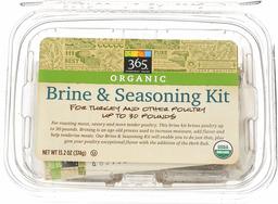 365 Everyday Value, Organic Brine & Seasoning Kit, 13.2 oz