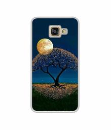 Amazon Brand - Solimo Designer Dark Night View UV Printed Soft Back Case Mobile Cover for Samsung Galaxy A5 (2016)