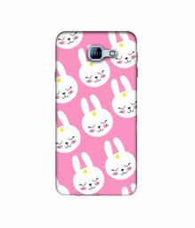 Amazon Brand - Solimo Designer Rabbit Pattern 3D Printed Hard Back Case Mobile Cover for Samsung Galaxy A8 (2016)