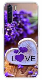 Amazon Brand - Solimo Designer Multicolor Floral Bluebell Love Printed Soft Back Case Mobile Cover for Oppo F15