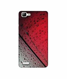 Amazon Brand - Solimo Designer Water Drop On Glass 3D Printed Hard Back Case Mobile Cover for Vivo V1