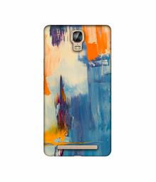 Amazon Brand - Solimo Designer Multicolor Brush Texture 3D Printed Hard Back Case Mobile Cover for Gionee Marathon M5 Plus