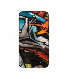 Amazon Brand - Solimo Designer Painting Texture 3D Printed Hard Back Case Mobile Cover for InFocus M2