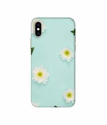 Amazon Brand - Solimo Designer Flower Texture 3D Printed Hard Back Case Mobile Cover for Apple iPhone Xs Max