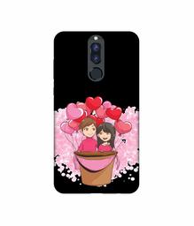 Amazon Brand - Solimo Designer Boy and Girl UV Printed Soft Back Case Mobile Cover for Huawei Honor 9i