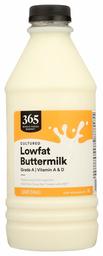 365 by Whole Foods Market, Grade A Buttermilk, Lowfat, 32 Fl Oz