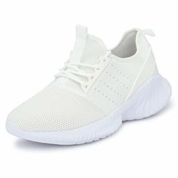 Klepe Men's White Running Shoes- 6 UK (40 EU) (7 US) (KP932/WHT)