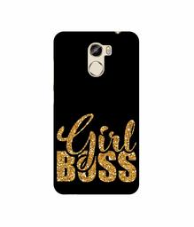 Amazon Brand - Solimo Designer Sparkle Girl Boss 3D Printed Hard Back Case Mobile Cover for Gionee X1