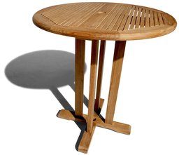 Strathwood Teak High Bar Round Table