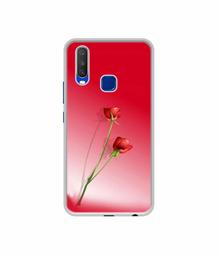 Amazon Brand - Solimo Designer Red Roses UV Printed Soft Back Case Mobile Cover for Vivo Y15