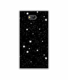 Amazon Brand - Solimo Designer Stars UV Printed Soft Back Case Mobile Cover for Lyf Wind 4