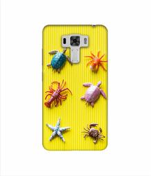 Amazon Brand - Solimo Designer Sea Animals 3D Printed Hard Back Case Mobile Cover for Asus Zenfone 3 Laser ZC551KL