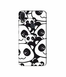 Amazon Brand - Solimo Designer Panda Texture 3D Printed Hard Back Case Mobile Cover for Asus Zenfone Max Pro M1 ZB601KL