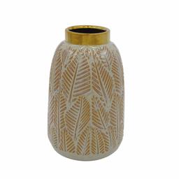 Amazon Brand – Stone & Beam Mid-Century Feather Vase, 8.66