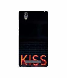 Amazon Brand - Solimo Designer Kiss 3D Printed Hard Back Case Mobile Cover for Gionee F103