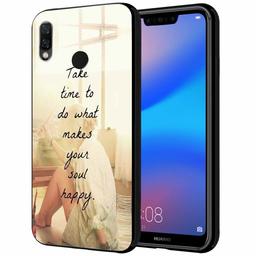 Amazon Brand - Solimo Designer Make Your Soul Happy Printed Hard Back Case Mobile Cover for Huawei Nova 3i (D1233)