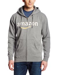 Amazon Gear Unisex Hoodie with Full-Length Zip