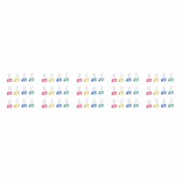 AmazonBasics Color Binder Clips,32mm, 60 Pack