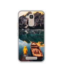 Amazon Brand - Solimo Designer Lake View UV Printed Soft Back Case Mobile Cover for Intex Elyt E7