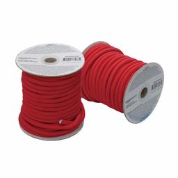 AmazonBasics 1/4-Inch by 50-Feet Elastic Bungee Shock Cord, Red, 2-Pack