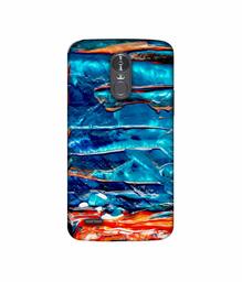 Amazon Brand - Solimo Designer Blue Oil Color 3D Printed Hard Back Case Mobile Cover for LG Stylus 3