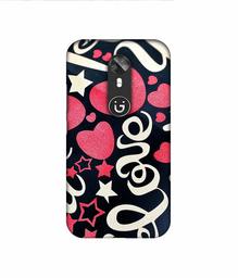 Amazon Brand - Solimo Designer Love You 3D Printed Hard Back Case Mobile Cover for Gionee A1