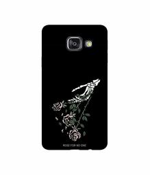 Amazon Brand - Solimo Designer Rose for No One 3D Printed Hard Back Case Mobile Cover for Samsung Galaxy A3 (2016)