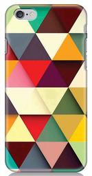 Amazon Brand - Solimo Designer Triangle Pattern 3D Printed Hard Back Case Mobile Cover for Apple iPhone 6s