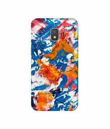 Amazon Brand - Solimo Designer Wax Color Mash On Canvas 3D Printed Hard Back Case Mobile Cover for Samsung Galaxy J2 Core