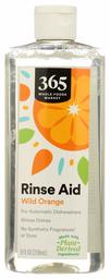 365 by Whole Foods Market, Automatic Dishwashers Rinse Aid, Wild Orange, 8 Fl Oz