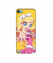 Amazon Brand - Solimo Designer Singing Girl Vector 3D Printed Hard Back Case Mobile Cover for Apple iPod Touch 5th Generation