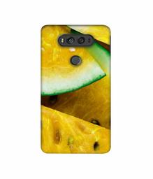 Amazon Brand - Solimo Designer Yellow Watermelon 3D Printed Hard Back Case Mobile Cover for LG V20