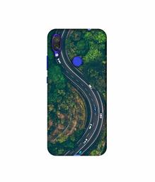 Amazon Brand - Solimo Designer Racing Track 3D Printed Hard Back Case Mobile Cover for Xiaomi Redmi Note 7 Pro