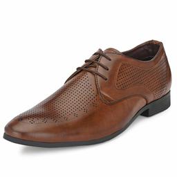 Nubeno Men's Brown Formal Shoes-10 UK (44 EU) (23701)