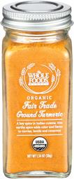 WHOLE FOODS MARKET Organic WTG Ground Turmeric, 1.34 OZ