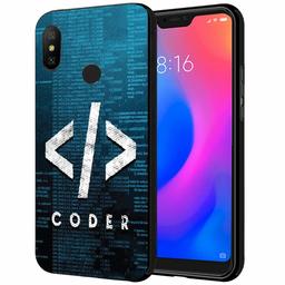 Amazon Brand - Solimo Designer Coder Printed Hard Back Case Mobile Cover for Redmi 6 Pro