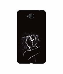 Amazon Brand - Solimo Designer Kissing Couple 3D Printed Hard Back Case Mobile Cover for Microsoft Lumia 650