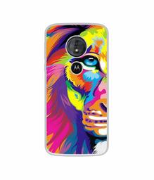 Amazon Brand - Solimo Designer Funny Cat Pattern Print UV Printed Soft Back Case Mobile Cover for Motorola Moto G6 Play/Motorola Moto E5