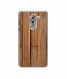 Amazon Brand - Solimo Designer Wooden Art UV Printed Soft Back Case Mobile Cover for Huawei Honor 6X